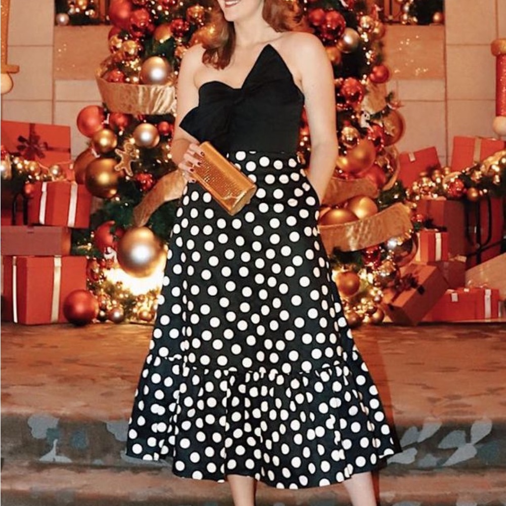 NWT Hutch from Anthropologie polka dot gown